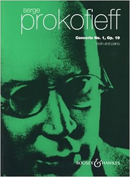 プロコフィエフ: バイオリン協奏曲 第1番 ニ長調 Op.19/シゲティ編/ブージー ＆ ホークス社/ピアノ伴奏付ソロ楽譜