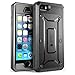 SUPCASE Unicorn Beetle Pro Series Phone Case for iPhone 5SE, with Built-in Screen Protector Full-Body Rugged Holster Case for Apple iPhone 5SE (Black)