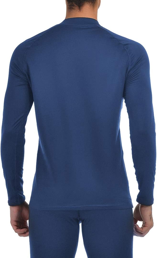 Men’s Thermal Underwear Fleece Lined Base Layer Long Johns Set Top and Bottom Winter Sports Suits at  Men’s Clothing store