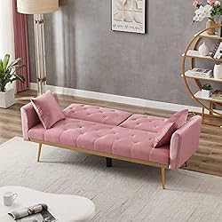 ERYE Upholstered Futon Daybed Loveseat Sofa