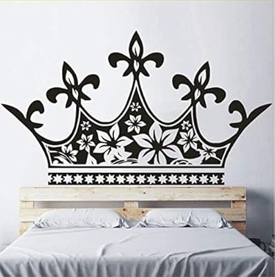 Lvabc Decoracion Para El Hogar Princesa Corona Cabecero Tatuajes