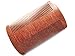 Myhsmooth Rs-sm-nf Handmade Natural Red Sandalwood No Static Comb Pocket Beard Comb for Long and Short Beards Perfect Mustache Comb(4