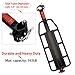 YAHILL® Adjustable Universal Bike Rear Rack Quick Release Holder Seatpost, Bicycle Carrier with Max Capacity of 165LB
