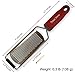 Cheese Grater - Lemon Zester – Perfect for Grating Parmesan, Vegetable, Ginger and More