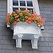 Mayne Nantucket 2-Foot Window Box – Self-Watering, Weather-Resistant Planter for Flowers – Durable Design for Outdoor Use, Perfect for Windows