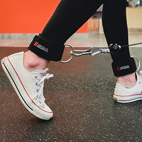 The Best Ankle Straps For Cable Machines And Booty Band | Gym Accessories For Women And Cable Attachments For Gym With Glute Bands For Your Workout | Cable Machine Attachments And Workout Accessories - Thumbnail 7