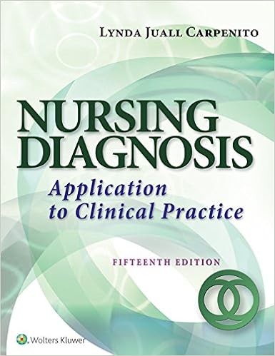 Nursing Diagnosis Application To Clinical Practice Freebooks - 