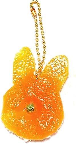 Amazon Co Jp アトリエステラ 食品サンプル みかん 皮 ウサギ ハート 猫 キーホルダー キーリング K37 1 ウサギ ジュエリー