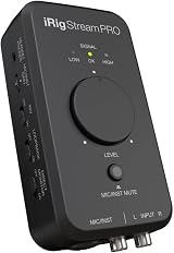 IK Multimedia iRig Stream Pro XLR/1/4in, phantom power, stereo RCA inputs view 2