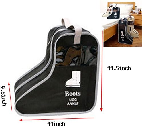 Orient Home High-Grade Unique DesignNon-Woven Fabric Dust Cap boot Storage Bag(Short-Black)