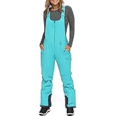 Arctix Women's Essential Insulated Ski Bibs, Water Resistant Snow Pants for Skiing & Snowboarding