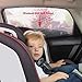 HOMEE Car Sun Shade Baby Back Seat Side Window Sun Shade UV Protection Stretchy Mesh Breathable Strong Translucency Universal All Car (99%) Size Protects Babies and Kids from The Sun - 2Pack Size S