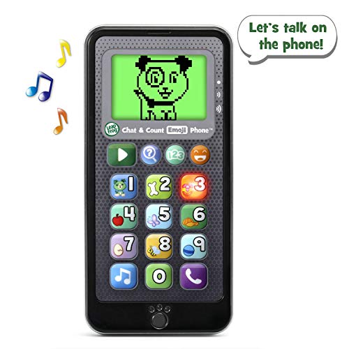 LeapFrog Chat and Count Emoji Phone, Black Pricepulse