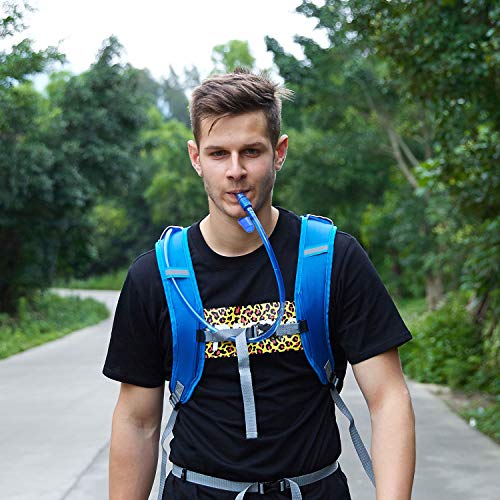 image for Hydration Bladder 2 Liter SKL Water Bladder Leak-Proof Hydration Pack 