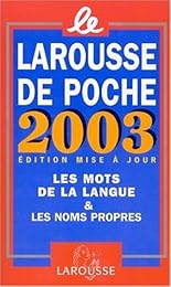 Le  Larousse de poche 2003