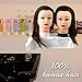 Mannequin Head with 100% Human Hair, 22 Inches Long, Auburn Shade, Hands-On Practice for Cosmetology and Hairdressing Students, by Adolfo Design