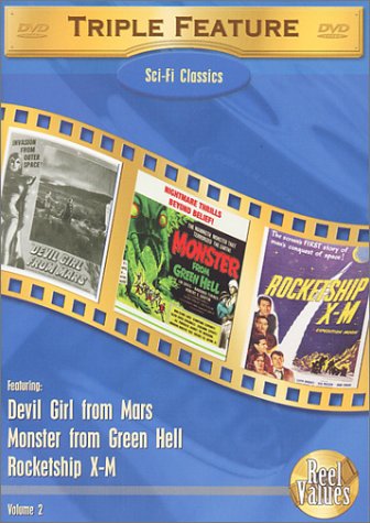 Sci-Fi Classics Triple Feature, Vol. 2 (Devil Girl from Mars / Monster from Green Hell / Rocketship X-M) [DVD]