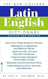 The Bantam New College Latin & English Dictionary (English and Latin Edition)