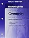 Holt McDougal Larson Geometry: Teacher's Notetaking Guide