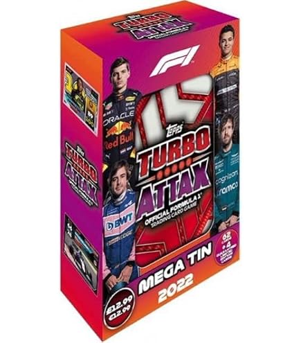 f1 booster box Amazon.com: F1 Topps 2022 Formula 1 Turbo Attax.Mega Tin
