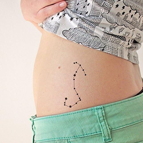 Scorpio - Temporary tattoo (Set of 2)