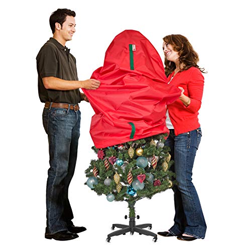 Upright Christmas Tree Storage Bag For Topiary Trees up to 3 ft Tall