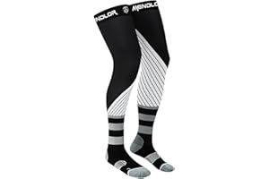 MENDLOR Motorcycle Riding Socks Motocross Dirt Bike Men Women Adult Mx Knee Brace Socks