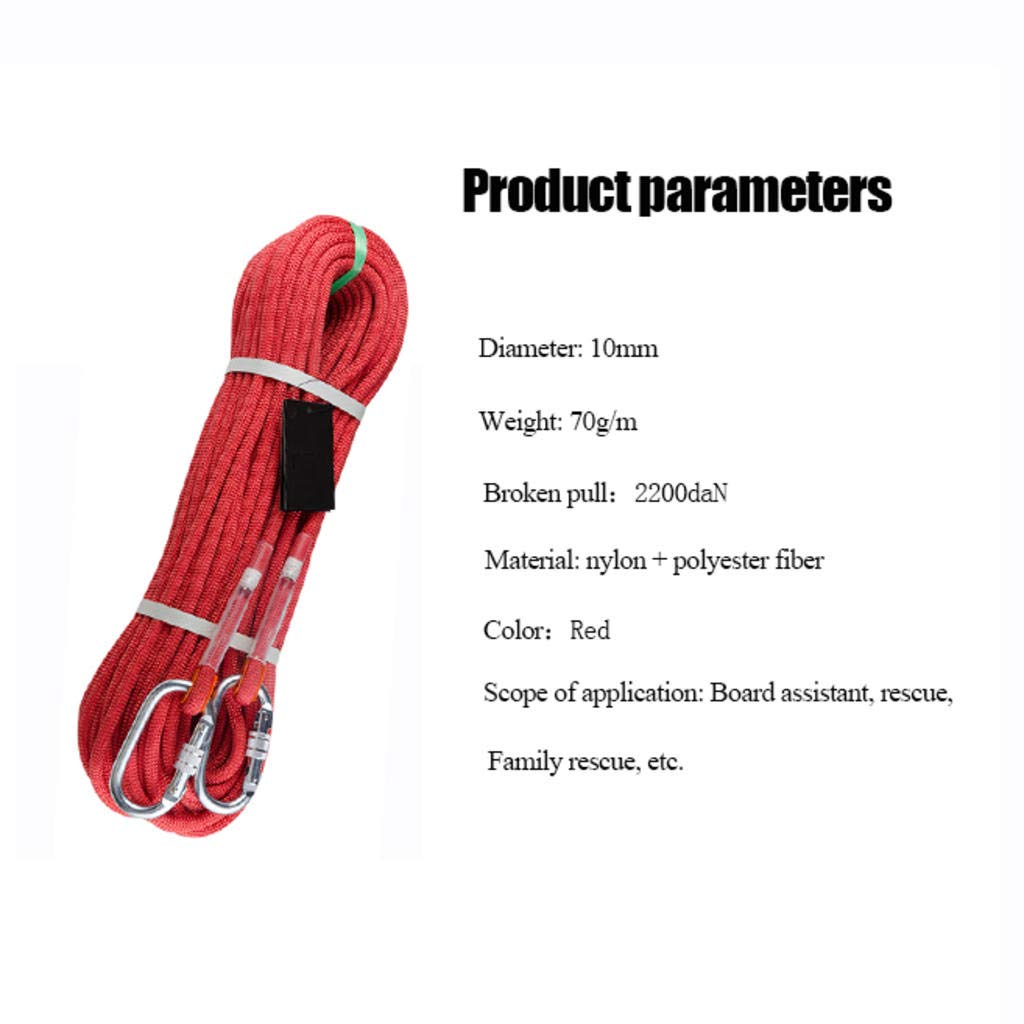 MODKOY Auxiliary rope 10mm diameter Climbing rescue rescue downhill