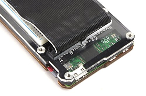 Zebra Zero Plus for Raspberry Pi Zero & Zero Wireless- Black Ice Plus Breadboard
