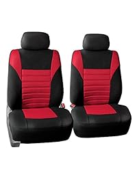 Set completo de fundas para asientos de auto FH GROUP FH FB068102 Premium 3D de tela liviana y aireada, bolsas de aire y división. Se ajusta a la mayoría de los autos, camiones, vehículos utilitarios deportivos o camionetas., Mint