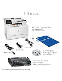 Impresora láser a color inalámbrica HP Laserjet Pro todo en uno