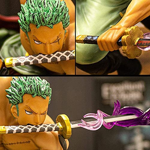 Qal One Piece Anime Action Figure Roronoa Zoro Three Thousand World Doll Model Pvc Statue Cosplay Daily Life Boxed Children Best Gift 18cm Pricepulse