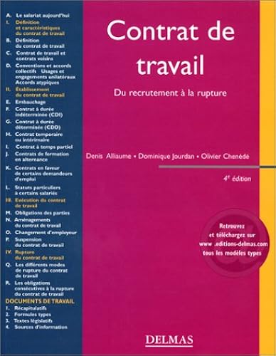 Download Contrat de travail PDF