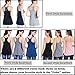 SUIEK Nursing Top Tank Cami Maternity Shirt Sleep Bra for Breastfeeding (X-Large, Black+Navy+Grey)
