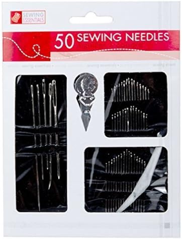 Sewing Essentials, 50 Needles and Needle-threader, Sewing Kit Set