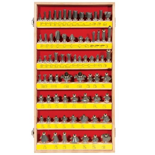 Eagle America P19-7002 70pc Price Cutter Router Bit Set 1/2-Inch Shank