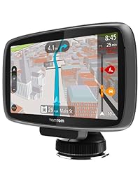 TomTom GO portátil GPS del vehículo, 600, Negro, Plateado