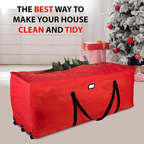 Primode Rolling Tree Storage Bag, Fits Up to 9 foot Disassembled