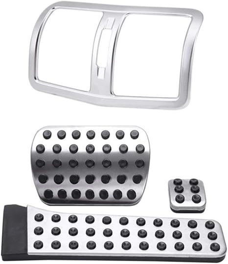 Amazon Co Jp Hangao 3倍のフィット感のためのメルセデスベンツw203 W204 W211 Amg アクセル ブレーキフットレストパッド レンタカーバックリアエアコンアウトレットベントフレーム スタイリッシュで美しい ホーム キッチン