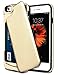iPhone 6S Plus Case,Wollony Slim Fit Hybrid Dual Layer Armor Protective Back Cover iPhone 6 Plus Wallet Card Slide Case Anti-Scratch Shockproof ID Credit Card Slot Holder for iPhone 6 6S Plus - Gold