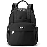 kakarin choyx Small Nylon Backpack For Women 12.9 Inch Casual Lightweight Resistant Mini Simple Waterproof Travel Daypack