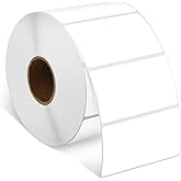 iDPRT 2.28' 1.18' Multi-Purpose Direct Thermal Labels (58mm30mm), Self-Adhesive Thermal Sticker for Address, Barcode, Compatible with iDPRT, Rollo, Zebra, etc, 1 Roll - 1000pcs, White