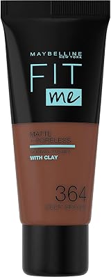 Maybelline Fit Me Matte Poreless Foundation 364 Deep Bronze 30ml Normal Oily