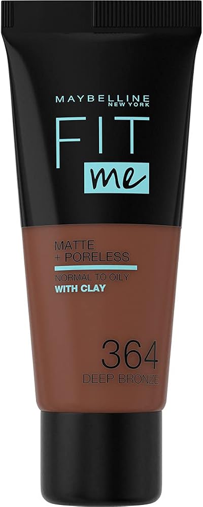 Maybelline Fit Me Matte Poreless Foundation 364 Deep Bronze 30ml Normal Oily