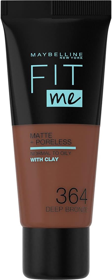 Maybelline Fit Me Matte Poreless Foundation 364 Deep Bronze 30ml Normal Oily