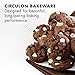 Circulon Nonstick Bakeware Set with Nonstick Cookie Sheets / Baking Sheets - 2 Piece, Chocolate Brown , Set (9