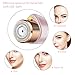Fullife Facial Hair Removal for Women, Waterproof Women's Fine Hair Remover Painless Peach Fuzz Trimmer Shaver with Built-in LED Light for Chin Hair Upper Lip Moustach