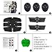 Muscle Toner, Abdominal Toning Belt, EMS ABS Trainer Wireless Body Gym Workout Home Office Fitness Equipment For Abdomen/Arm/Leg Training Men Women By JIA LE