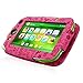 ACdream LeapPad Platinum Case, PU Leather Cover Case for Leapfrog LeapPad Platinum Kids Learning Tablet (NOT FIT LeapPad3), Hot Pink Pattern