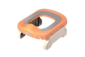 BONBAY Portable Potty for Toddler Travel Potty, Foldable Potty Seat Potty Chair with Splash Guard, Potty Training Toilet Seat for Boys Girls Car, Camping, Outdoor, Indoor